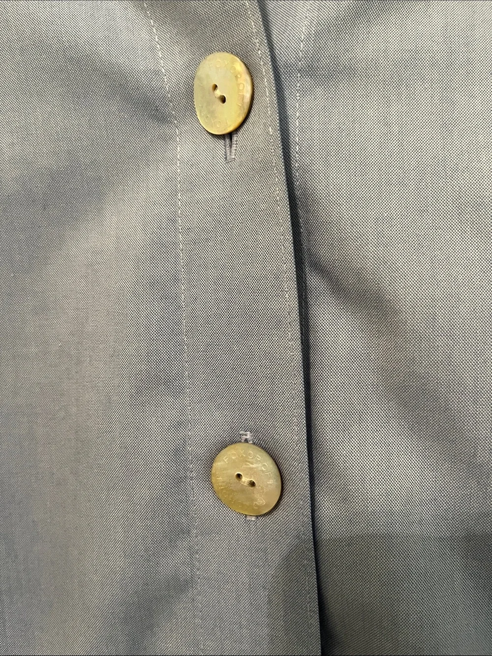 Foxcroft Heritage Non-Iron Fitted Shirt classic Blue